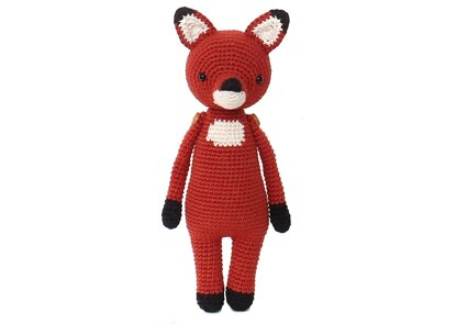 Teddington the Fox amigurumi