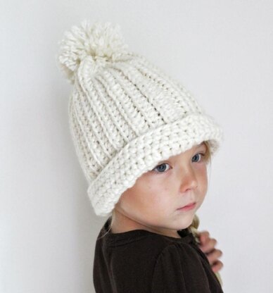 The Halle Pom Pom Hat