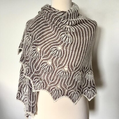Joyous Shawl - knitting pattern