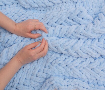 Spike Blanket Pattern