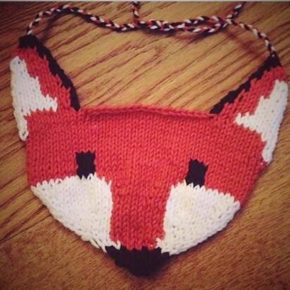 Fox Face Baby Bib