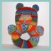 Anwen Teddy Bear Rattle Baby Ring Pram Toy