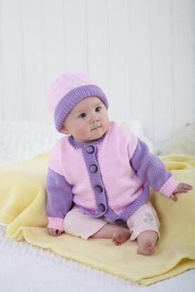 Cardigans in King Cole Comfort Baby DK - P6001 - Leaflet