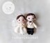 Wedding couple doll