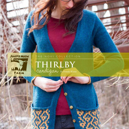 Thirlby Cardigan in Juniper Moon Farm Herriot - J26-01