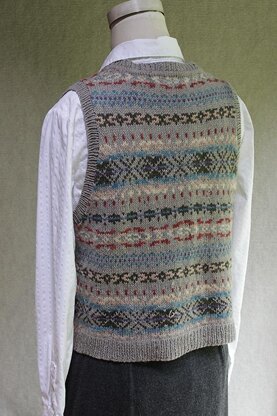 Nancy's Fair Isle Vest