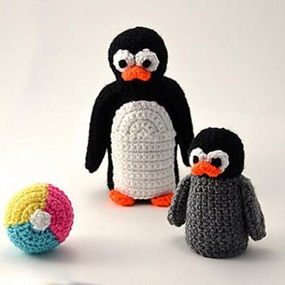 Penguins Crochet Pattern, Penguin Amigurumi, Penguins Amigurumi, Baby Penguin Crochet Pattern