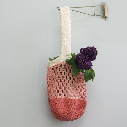 Crocheted Market Tote Bag