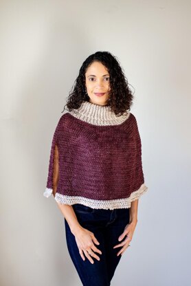 A Stunning Capelet Poncho