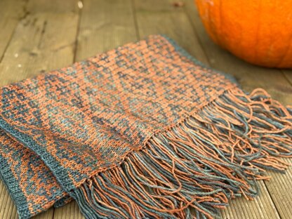 Pumpkin Vines Shawl