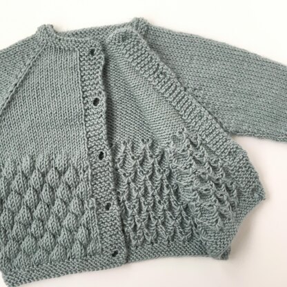 Bubble Stitch Cardigan