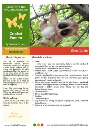 Clearance – Slow Loris