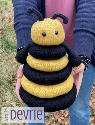 Bee Ring Stacking Toy