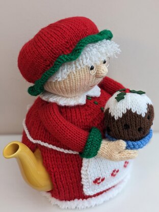 Mrs Claus tea cosy