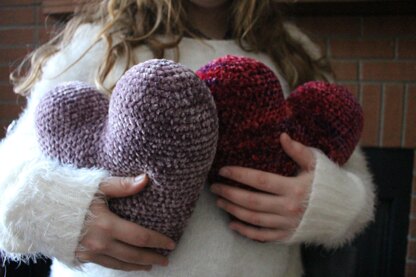 Velvet Heart Pillow