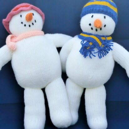 Mr and Mrs Snowman