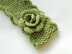 Retro flower headband