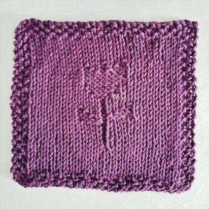 May: Tulip Washcloth