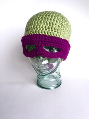 TMNT masked beanie