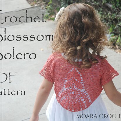 Blossom Crochet Bolero