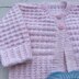 Sally Baby cardigan Knitting pattern 0-9mths