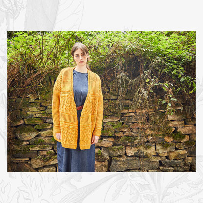 Verity Jacket -  Knitting Pattern For Women in Willow & Lark Strath by Willow & Lark