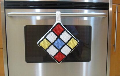 Mondrian Pot Holder