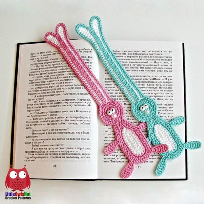 115 Easter Bunny bookmark