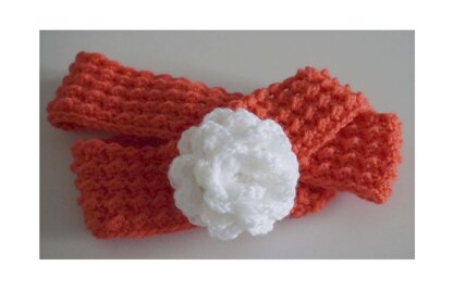 Crochet Pattern For The Dog Loop "Red with Rose" (customizable)