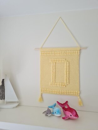 Letter D Wallhanging