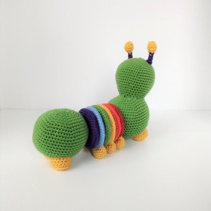 Musical Caterpillar Crochet Pattern