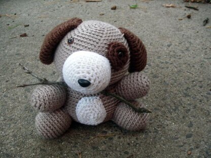 Amigurumi Jeffrey the Dog