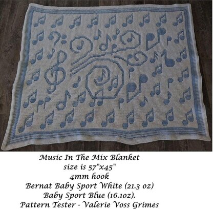 Music In The Mix Blanket