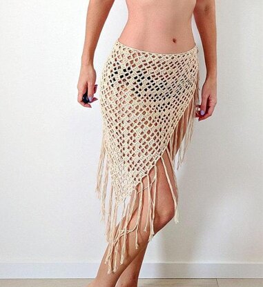 Geometric Lace Sarong