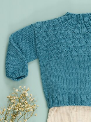 West Yorkshire Spinners Bo Peep DK - Jack Classic Jumper - Leaflet