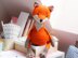 Fox or Wolf Toy - Knitting Pattern