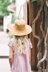 Cleo Wide Brim Fedora - Kids