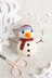 Hawthorn Handmade Snowman Mini Needle Felting Kit