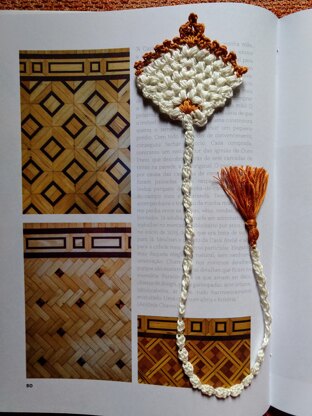 Peacock Feather Fan bookmark