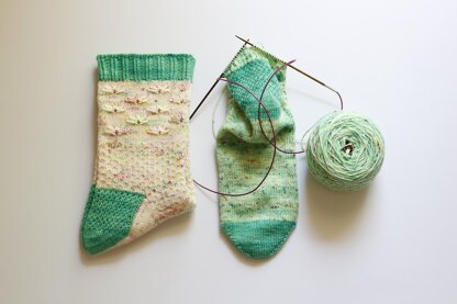 Wild Flowers Socks