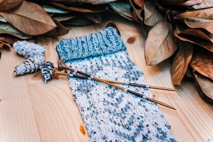 White Spruce Knit Stocking