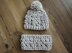 Winter Woven Crochet Hat and Cowl Pattern