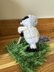 Mini Badger Playing Cricket - Ferrero Rocher/Lindor Chocolate Cover/Stuffed Toy/Hanging Ornament