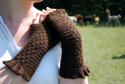 Filetage Fingerless Gloves