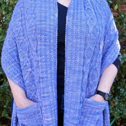 Warm Waterford Pocket Shawl