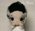 Lucy, the Bride of Frankenstein doll Amigurumi