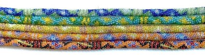 Bead Crochet Snake Necklace or Bracelet