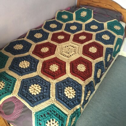 Hexagon Garden Blanket