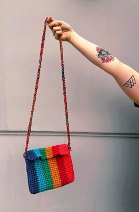 Thermal Stitch Cross Body Bag