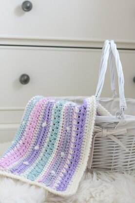 Bobble Stripe Blanket